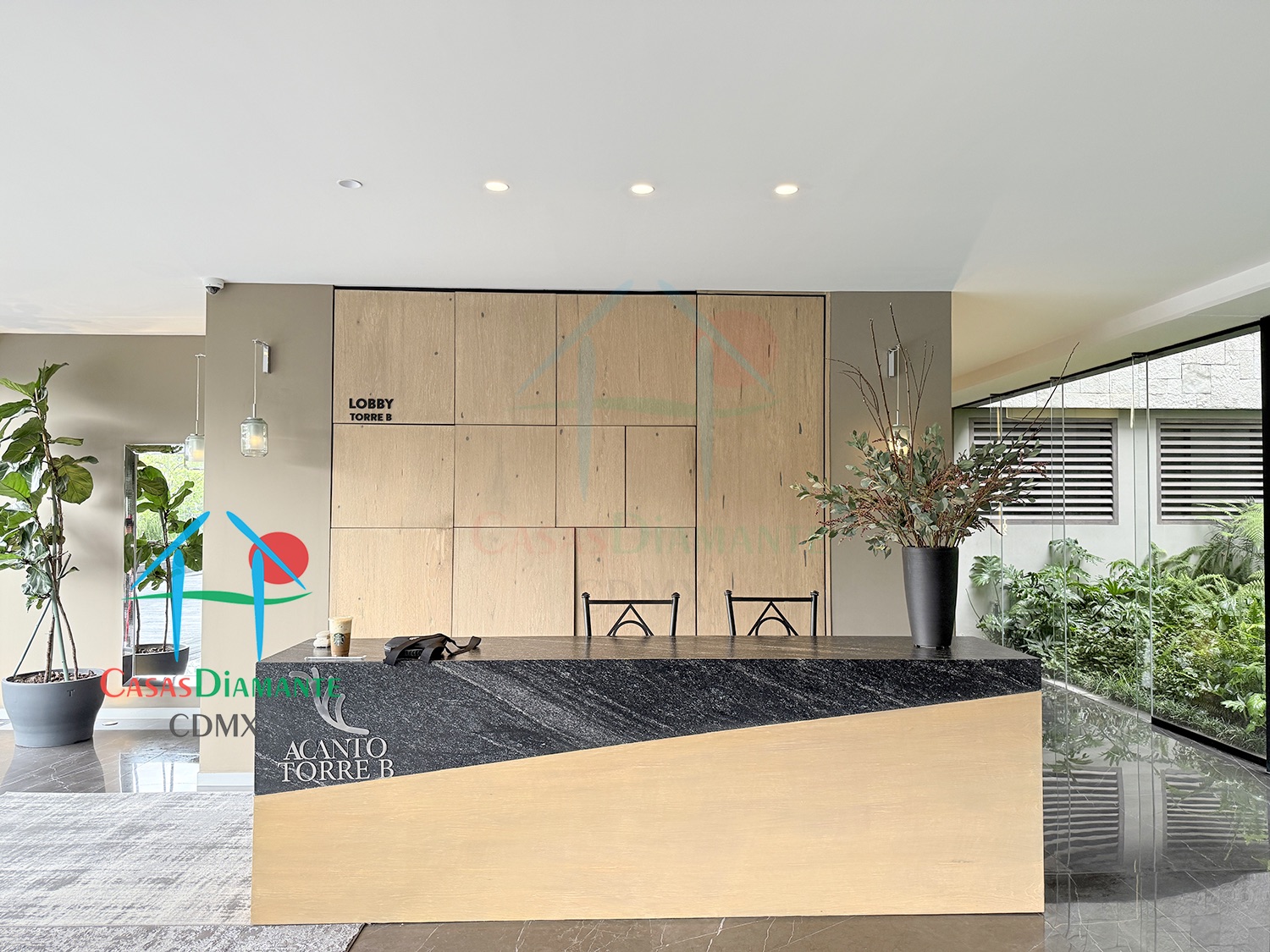 Acanto Ecos del Bosque - Lobby torre B 8 Acanto Ecos del Bosque - Lobby torre B 8